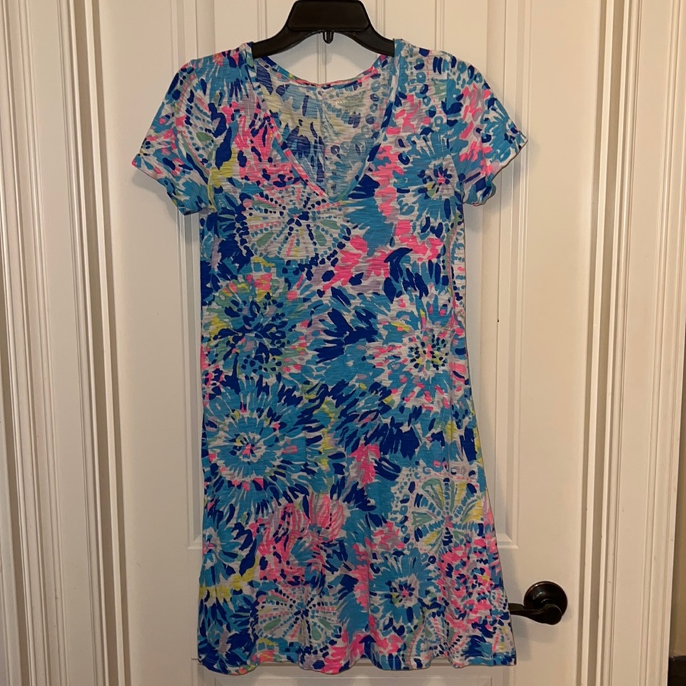 Lilly Pulitzer Jessica Shirt Dress Multi Dive In